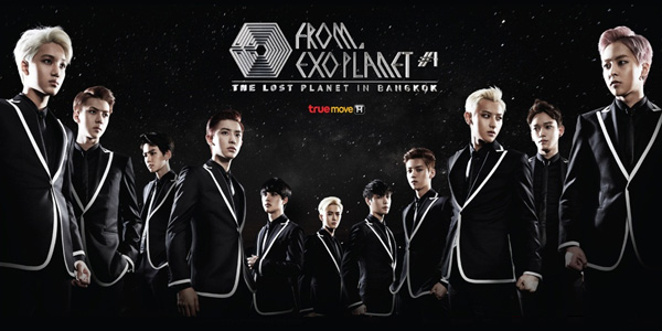 True Move H presents EXO from Exoplanet #1-The Lost Planet in Bangkok