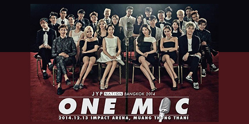 JYP Nation in Bangkok 2014 (ONE MIC)