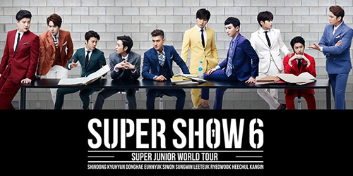 SUPER JUNIOR WORLD TOUR “SUPER SHOW 6” in BANGKOK