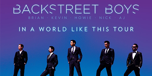 Backstreet Boys In A World Like This Tour