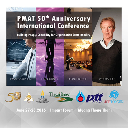 PMAT 50th Anniversary International Conference Building People Capability for Organization Sustainability