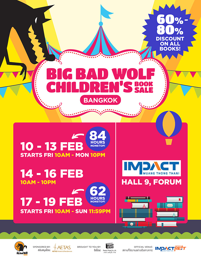 Big Bad Wolf Children's Book Sale Bangkok 2017