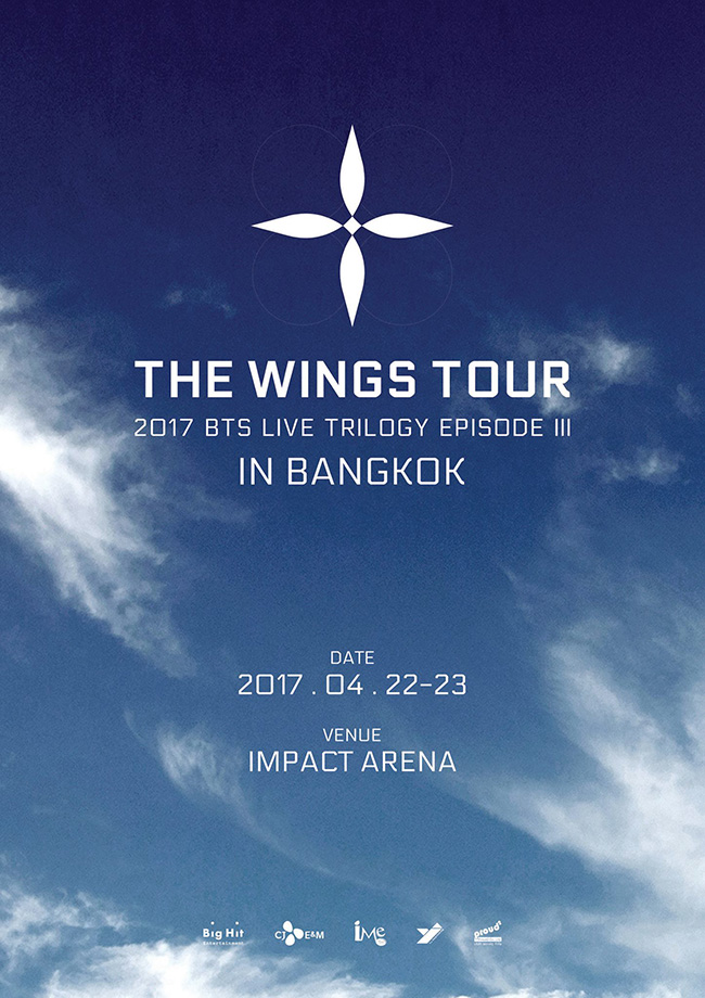 2017 BTS LIVE TRILOGY EPISODE III THE WINGS TOUR in Bangkok