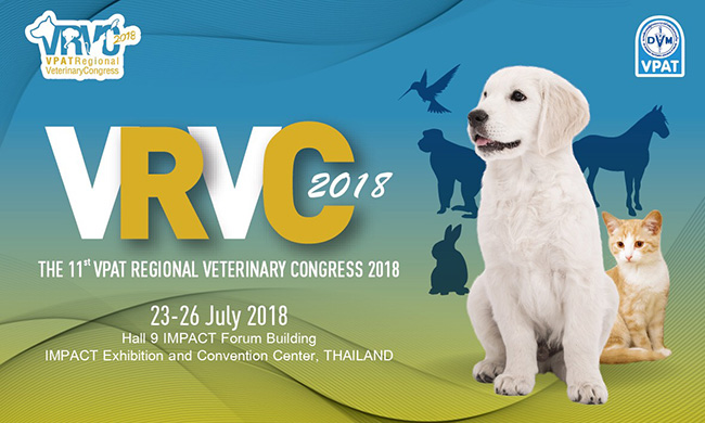 The 11th VPAT Regional Veterinary Congress 2018 (VRVC 2018)