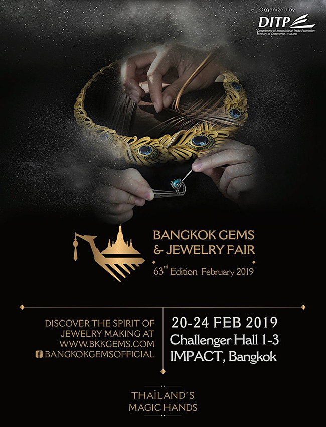 63rd Bangkok Gems & Jewelry Fair 2019