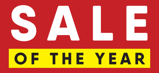 Sales of the year 2019