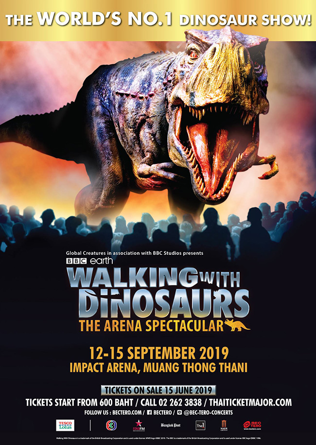 WALKING WITH DINOSAURS, THE ARENA SPECTACULAR