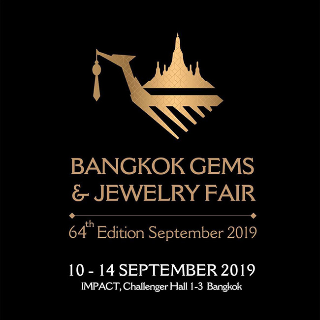 64th Bangkok Gems & Jewelry Fair 2019 Edition September 2019