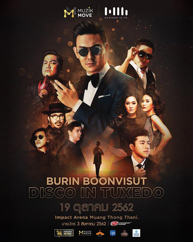 Burin Boonvisut Disco in Tuxedo Concert