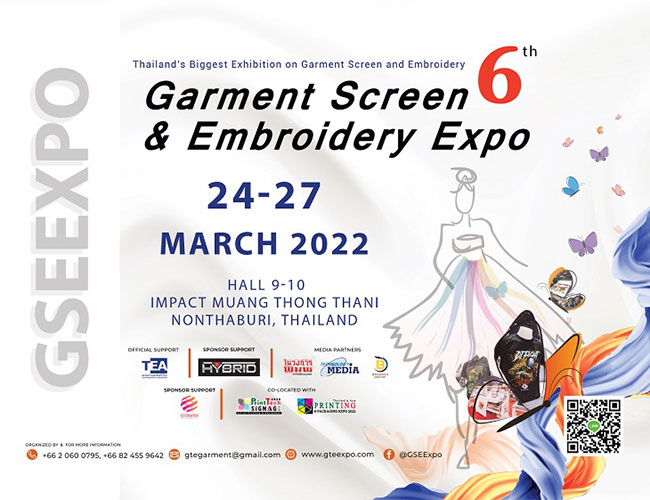 The 6th Garment Screen &  Embroidery  Expo 2022