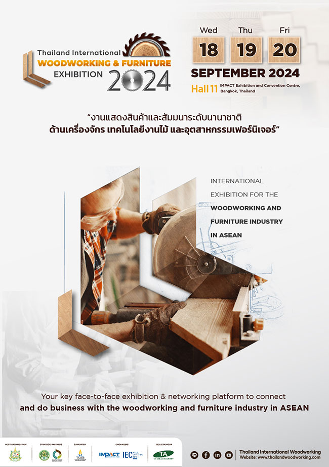 THAILAND INTERNATIONAL WOODWORKING & FURNITURE EXHIBITION 2024