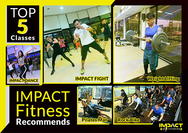 IMPACT Fitness recommends top 5 classes that burn the most calories
