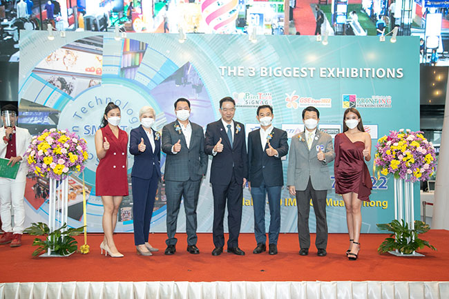 The Opening Ceremony of The 6th Garment Screen & Embroidery Expo, and The 9th PrintTech & Signage 2022