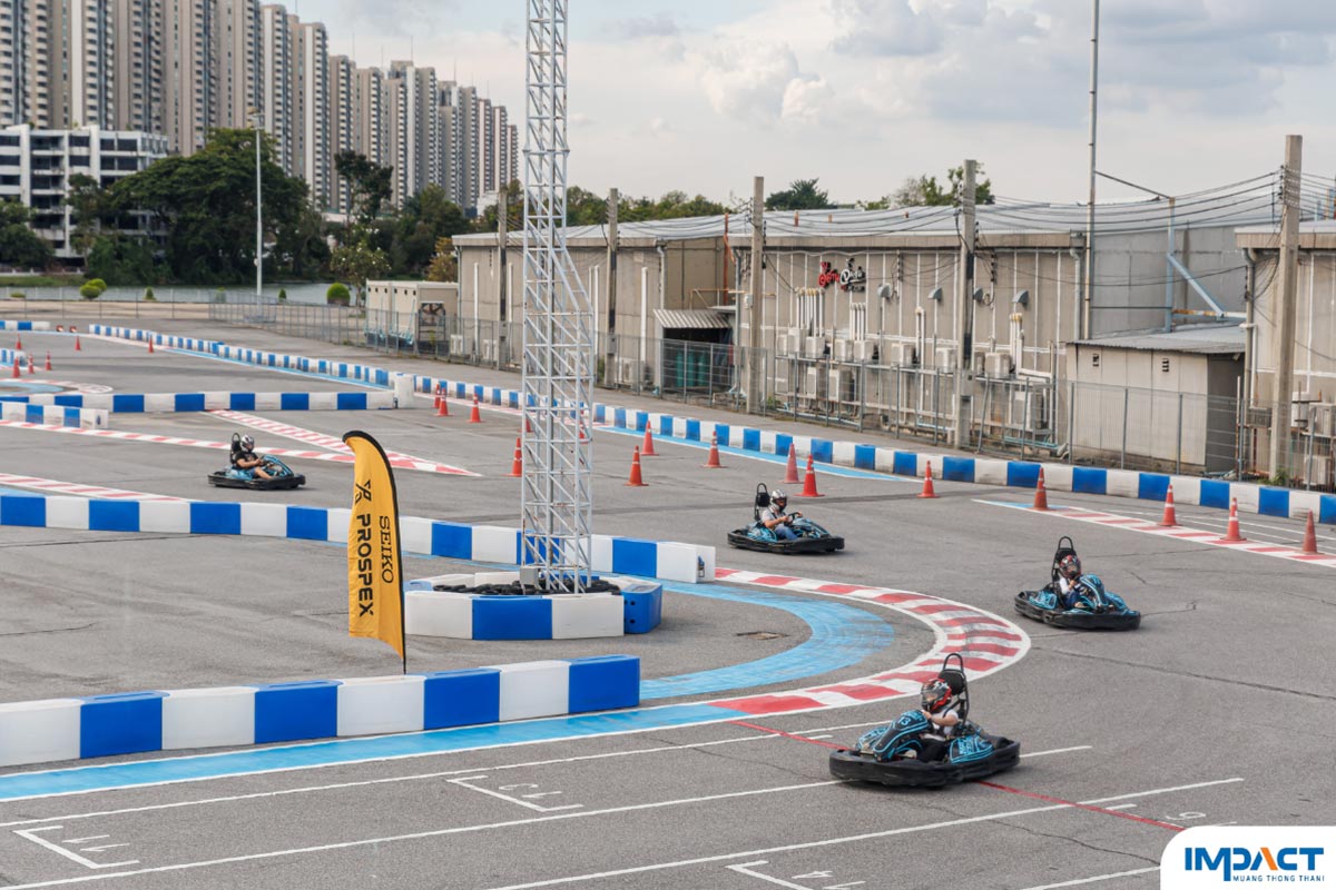 Seiko Thailand พาลูกค้าสัมผัสประสบการณ์ความเร็วแบบเอ็กซ์คลูซีฟ ในกิจกรรม “Seiko Go-Kart Racing Challenge” ณ IMPACT Speed Park