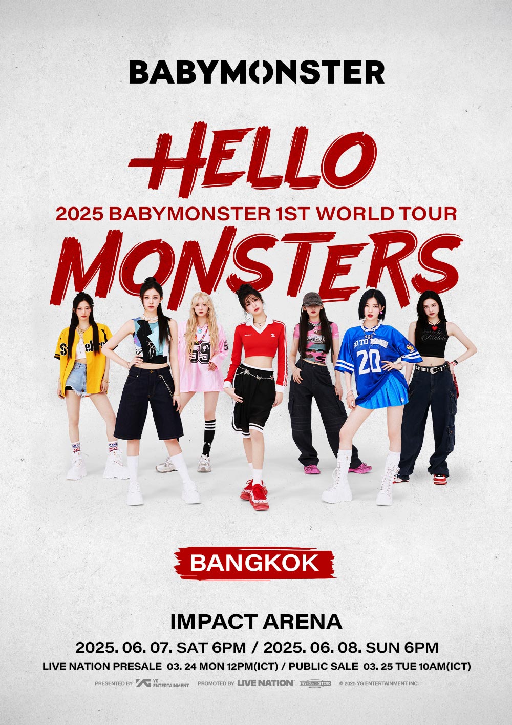BABYMONSTER 1st WORLD TOUR IN BANGKOK