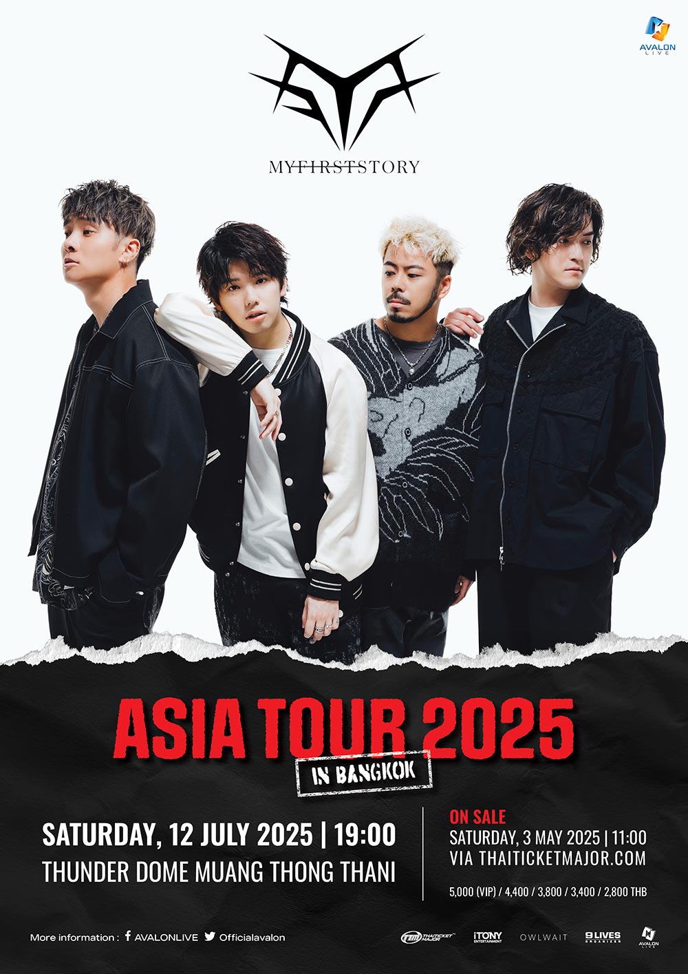 MY FIRST STORY ASIA TOUR 2025 IN BANGKOK