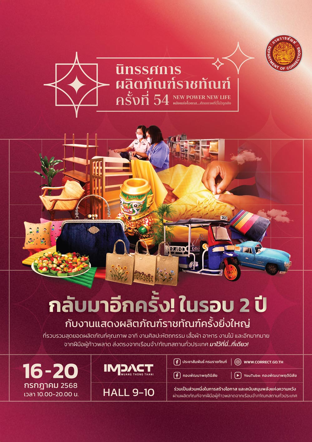 นิทรรศการผลิตภัณฑ์ราชทัณฑ์ ครั้งที่ 54