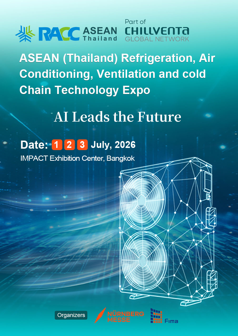 2026 ASEAN (Thailand) Refrigeration, Air Conditioning, Ventilation and Cold Chain Technology Expo