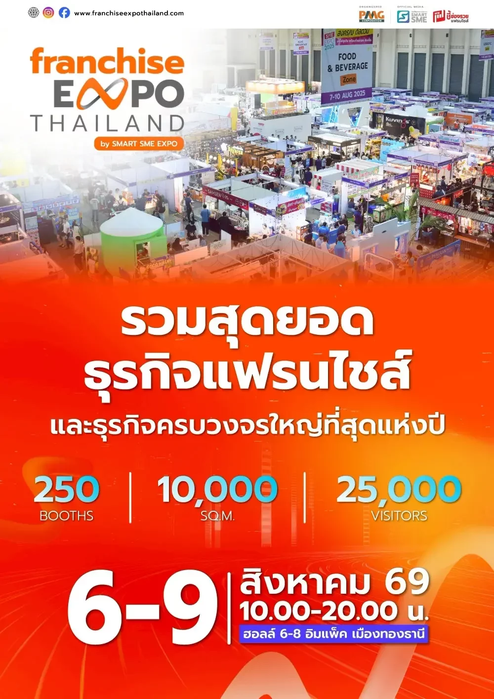แฟรนไชส์ เอ็กซ์โป ไทยแลนด์ บาย สมาร์ท เอสเอ็มอี เอ็กซ์โป