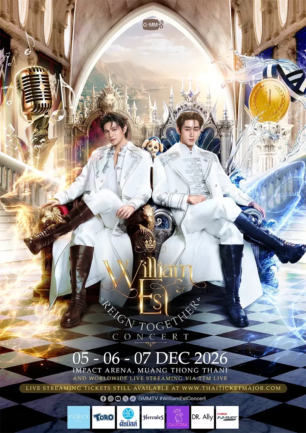 WILLIAM EST REIGN TOGETHER CONCERT
