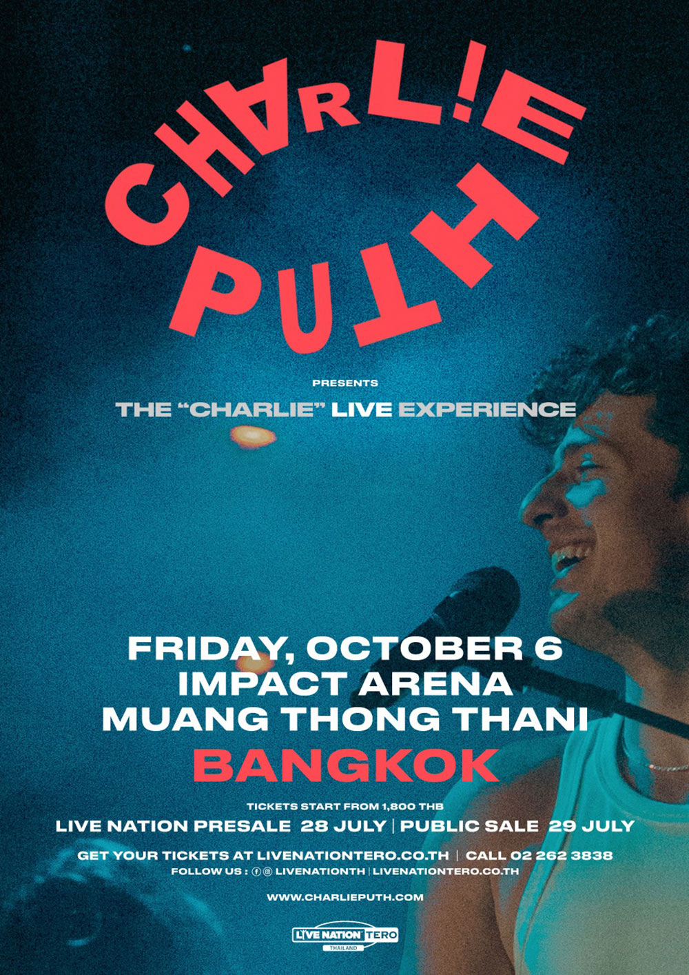 Charlie Puth presents The “Charlie” Live Experience