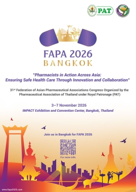 31st Federation of Asian Pharmaceutical Associations (FAPA) Congress