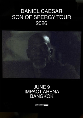 Daniel Caesar - Son of Spergy Tour in Bangkok