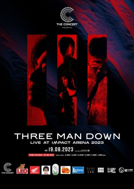 The Concert Application presents Three Man Down Live in IMPACT Arena 2023