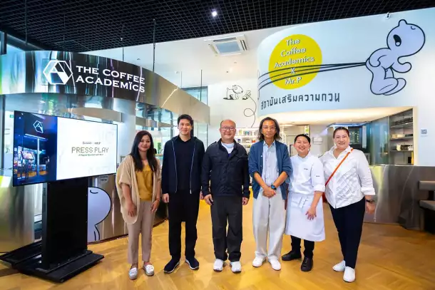 The Coffee Academïcs Thailand x Mr.P Debuts “PRESS PLAY,” Blending Specialty Coffee, Art & Design Together at Kingsquare Rama 3