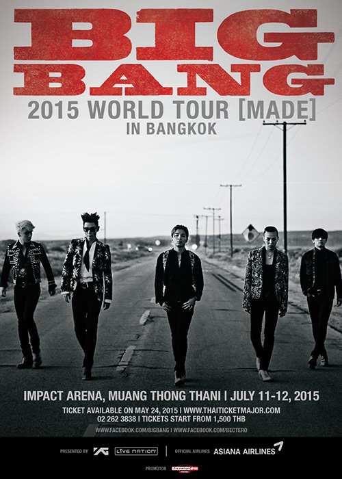 BIGBANG 2015 WORLD TOUR 'MADE' in Bangkok