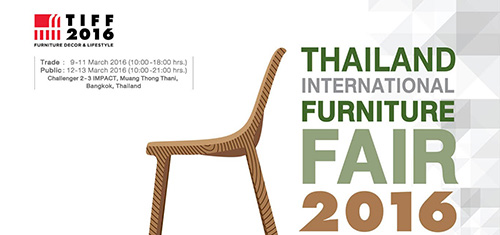 Thailand International Furniture Fair 2016 (TIFF 2016)