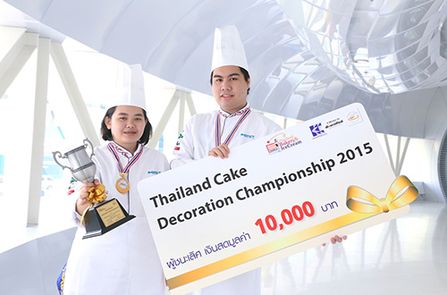 IMPACT chefs win cake decorating competition at Thailand Bakery & Ice Cream 2015