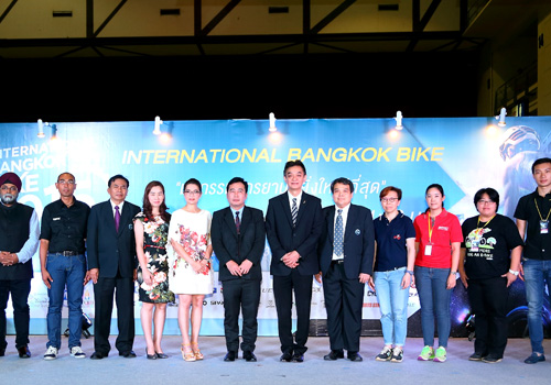 The Opening Ceremony of The International Bangkok Bike 2015
