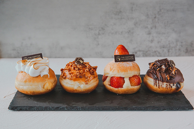 “The Coffee Academïcs” introduces four new homemade donuts together with Buy 3 Get 1 Free promotion